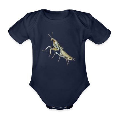 Baby Bio Body kurz Deroplatys truncata female - Dunkelnavy