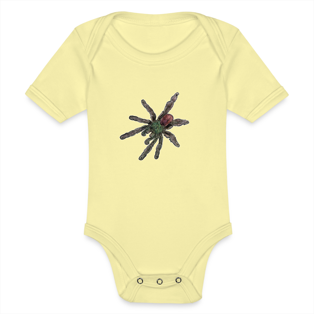 Baby Bio Body kurz Caribena versicolor - Hellgelb