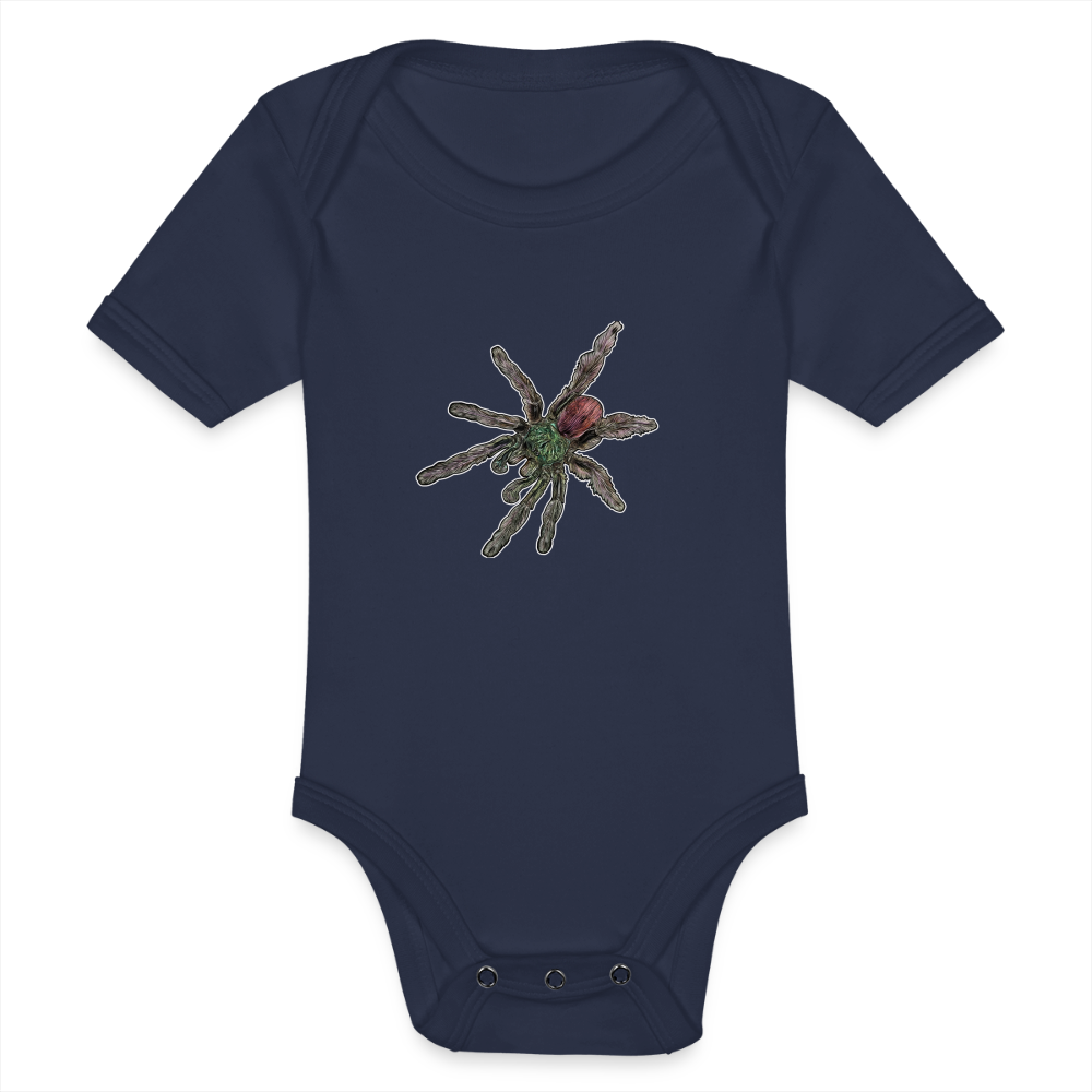 Baby Bio Body kurz Caribena versicolor - Dunkelnavy