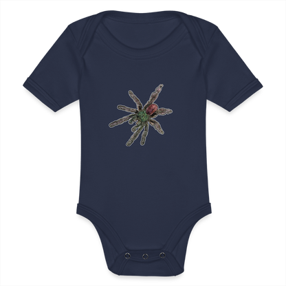 Baby Bio Body kurz Caribena versicolor - Dunkelnavy