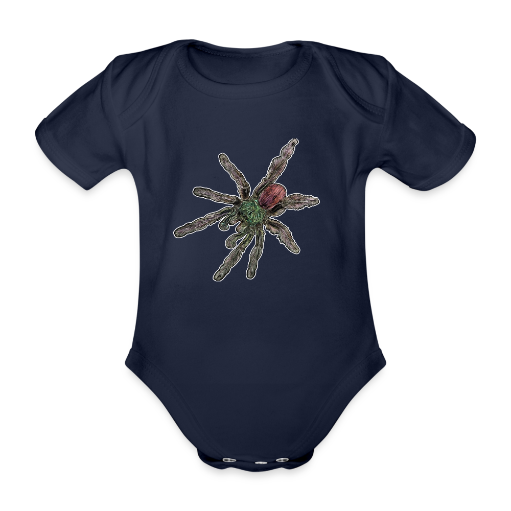 Baby Bio Body kurz Caribena versicolor - Dunkelnavy