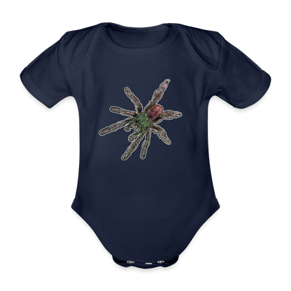Baby Bio Body kurz Caribena versicolor - Dunkelnavy