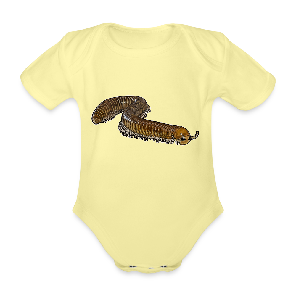 Baby Bio Body kurz Telodeinopus aoutii - Hellgelb