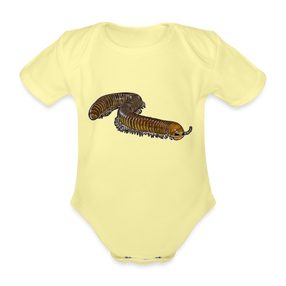 Baby Bio Body kurz Telodeinopus aoutii - Hellgelb