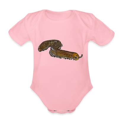 Baby Bio Body kurz Telodeinopus aoutii - Hellrosa