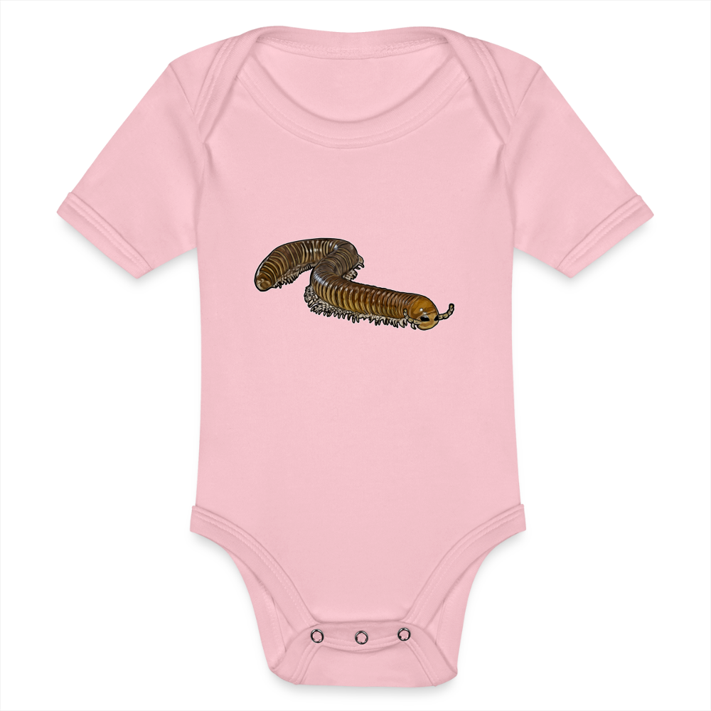 Baby Bio Body kurz Telodeinopus aoutii - Hellrosa