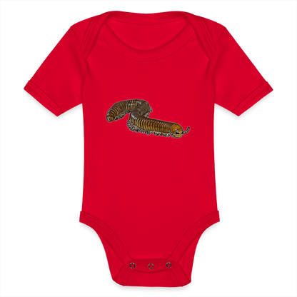 Baby Bio Body kurz Telodeinopus aoutii - Rot