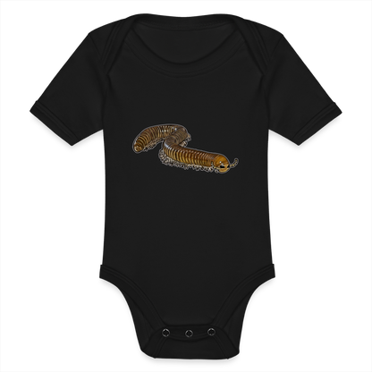 Baby Bio Body kurz Telodeinopus aoutii - Schwarz