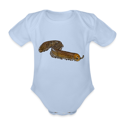 Baby Bio Body kurz Telodeinopus aoutii - Sky