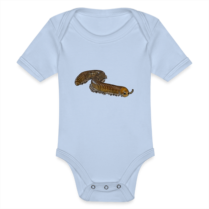 Baby Bio Body kurz Telodeinopus aoutii - Sky