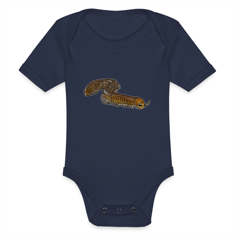 Baby Bio Body kurz Telodeinopus aoutii - Dunkelnavy
