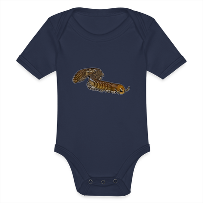 Baby Bio Body kurz Telodeinopus aoutii - Dunkelnavy