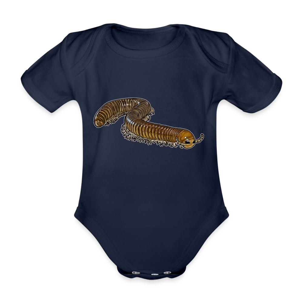 Baby Bio Body kurz Telodeinopus aoutii - Dunkelnavy