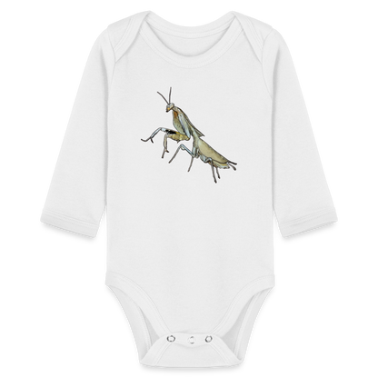 Baby Bio Body lang Deroplatys truncata female - weiß