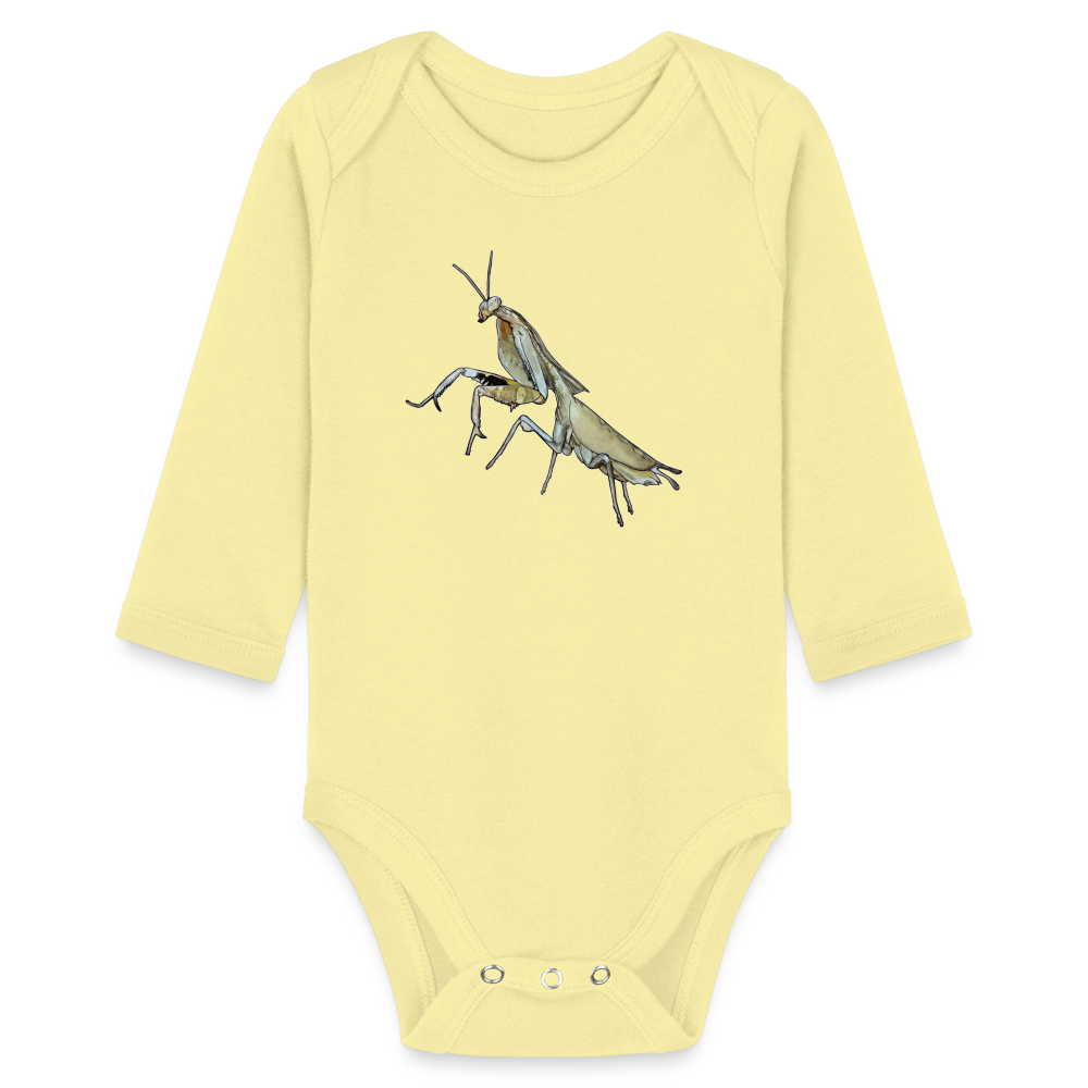 Baby Bio Body lang Deroplatys truncata female - Hellgelb