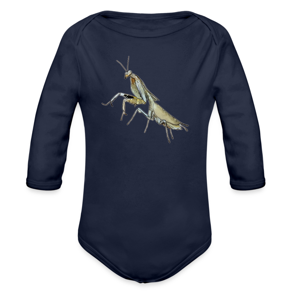 Baby Bio Body lang Deroplatys truncata female - Dunkelnavy