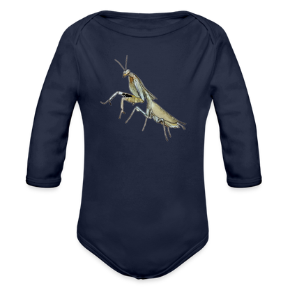 Baby Bio Body lang Deroplatys truncata female - Dunkelnavy
