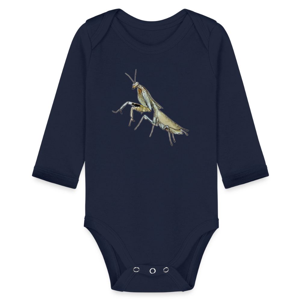 Baby Bio Body lang Deroplatys truncata female - Dunkelnavy