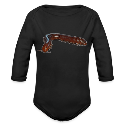 Baby Bio Body lang Ophistreptus guineensis - Schwarz