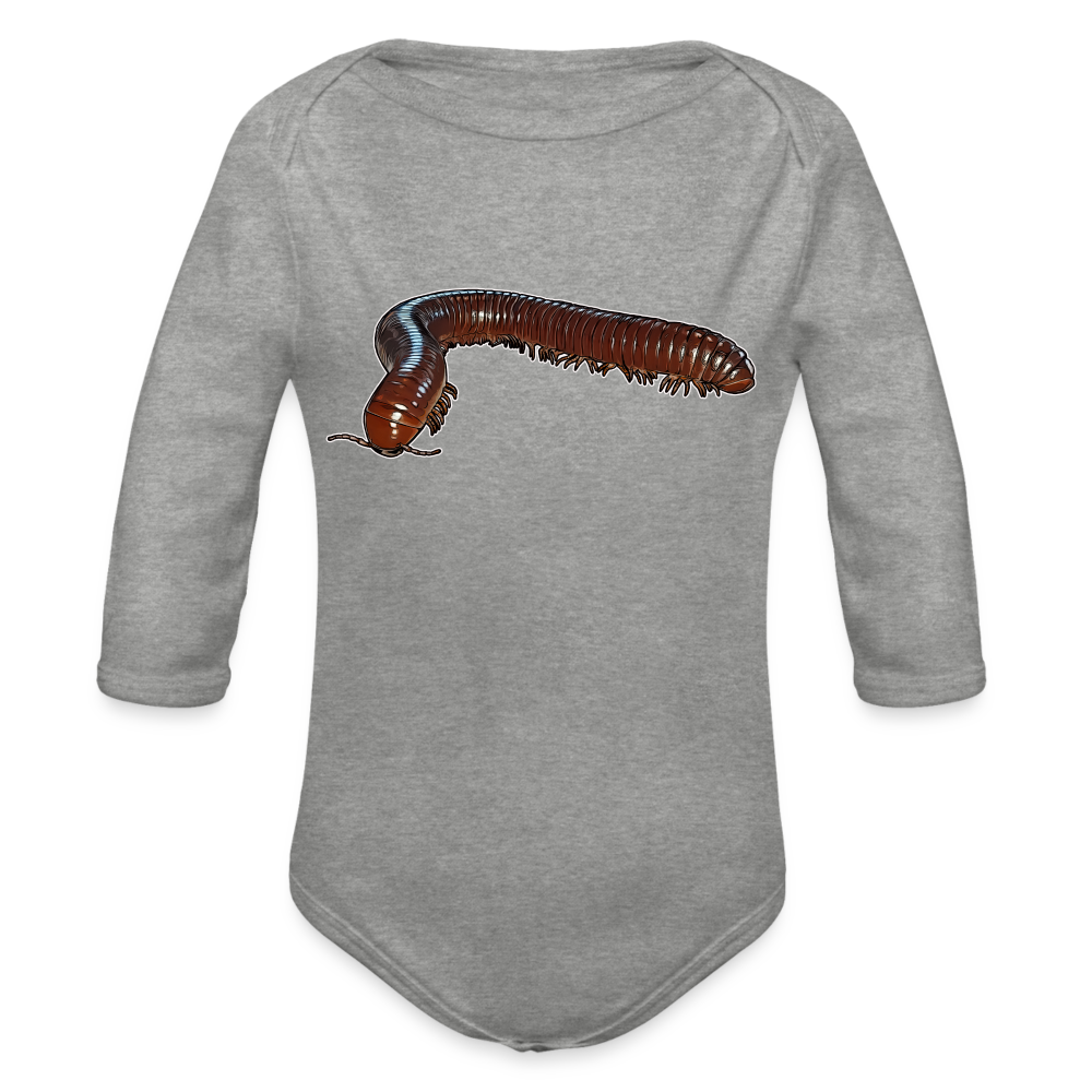 Baby Bio Body lang Ophistreptus guineensis - Grau meliert