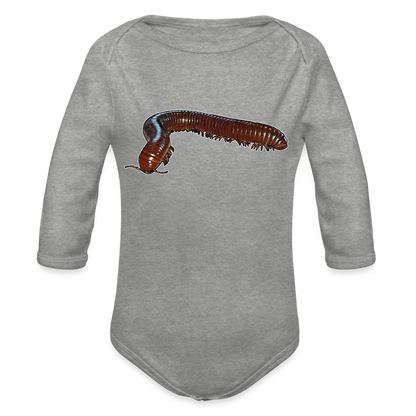 Baby Bio Body lang Ophistreptus guineensis - Grau meliert