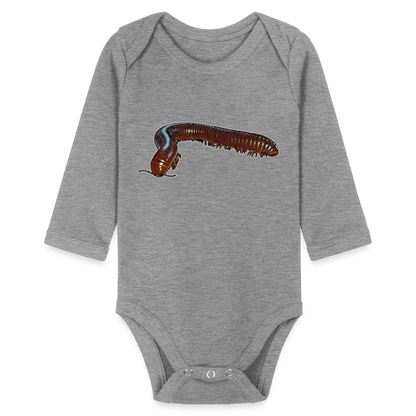 Baby Bio Body lang Ophistreptus guineensis - Grau meliert