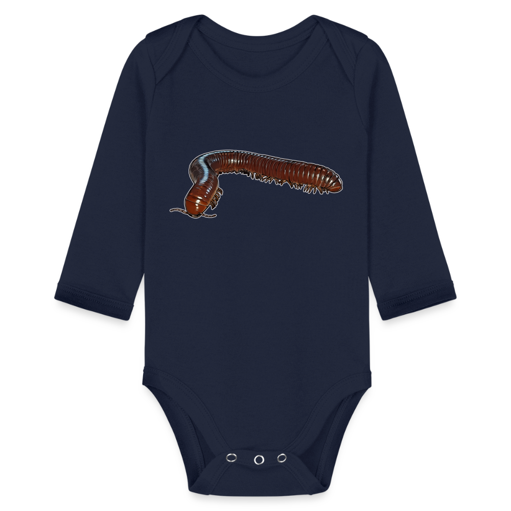 Baby Bio Body lang Ophistreptus guineensis - Dunkelnavy