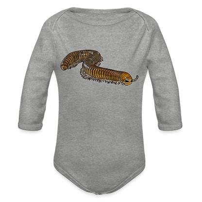 Baby Bio Body lang Telodeinopus aoutii - Grau meliert