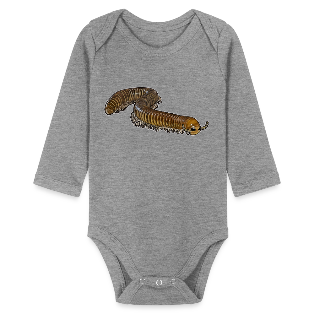 Baby Bio Body lang Telodeinopus aoutii - Grau meliert