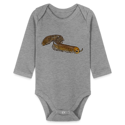 Baby Bio Body lang Telodeinopus aoutii - Grau meliert