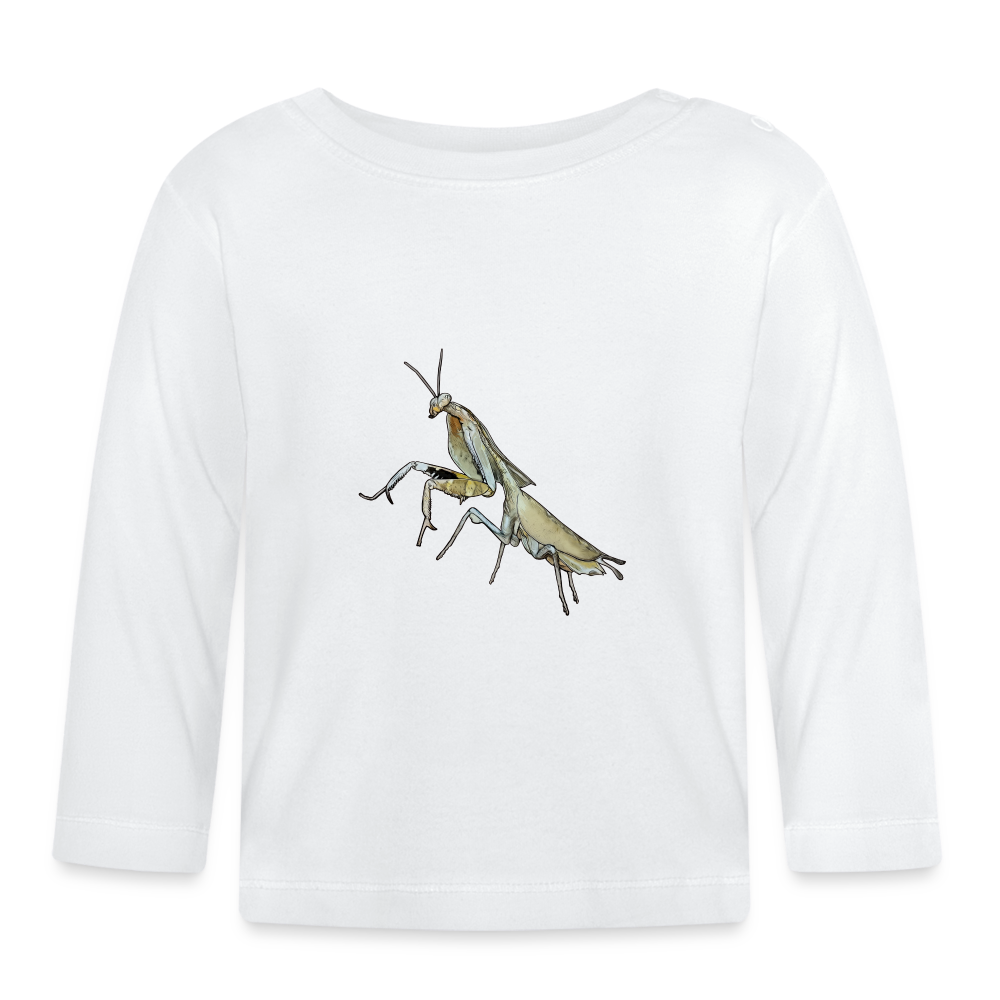 Baby Longsleeve Deroplatys truncata female - weiß