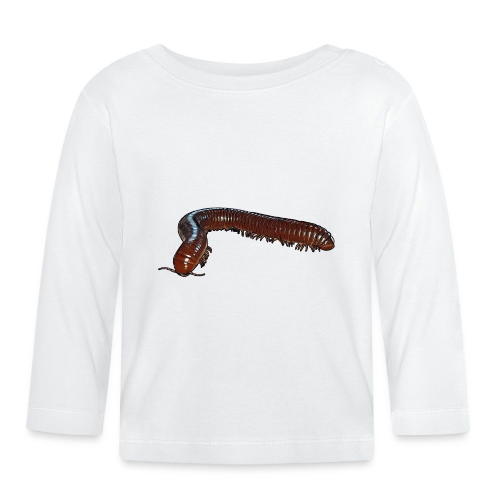 Baby Longsleeve Ophistreptus guineensis - weiß