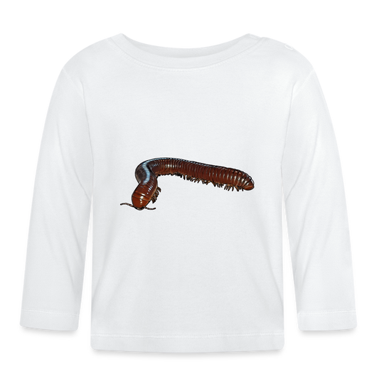 Baby Longsleeve Ophistreptus guineensis - weiß