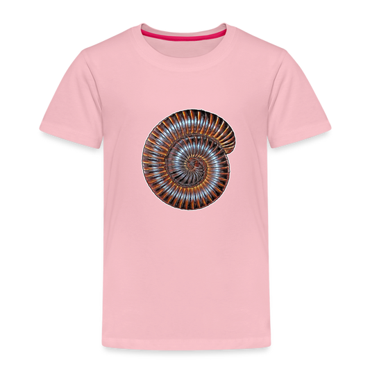 Kinder Basic T-Shirt Archispirostreptus gigas - Hellrosa
