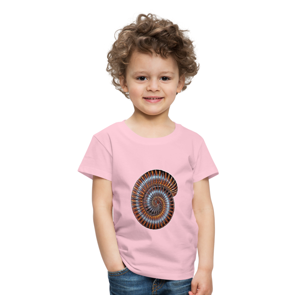 Kinder Basic T-Shirt Archispirostreptus gigas - Hellrosa