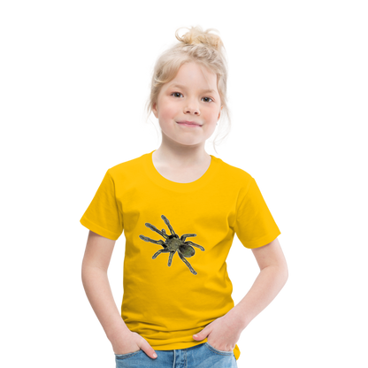 Kinder Basic T-Shirt Ephebopus murinus - Sonnengelb