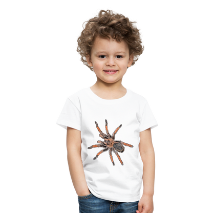 Kinder Basic T-Shirt Brachypelma emilia - weiß