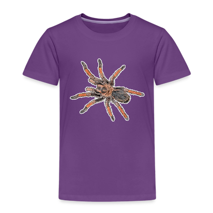 Kinder Basic T-Shirt Brachypelma emilia - Lila
