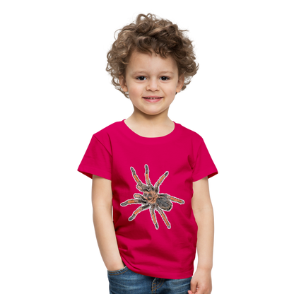 Kinder Basic T-Shirt Brachypelma emilia - dunkles Pink