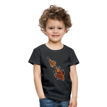 Kinder Basic T-Shirt Phyllocrania paradoxa female - Schwarz