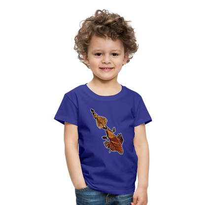 Kinder Basic T-Shirt Phyllocrania paradoxa female - Königsblau