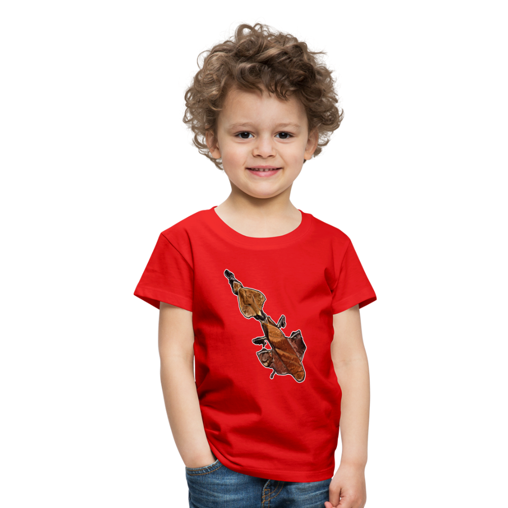 Kinder Basic T-Shirt Phyllocrania paradoxa female - Rot