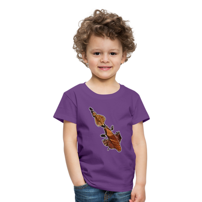 Kinder Basic T-Shirt Phyllocrania paradoxa female - Lila