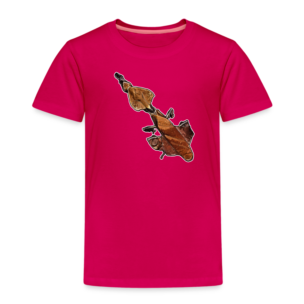 Kinder Basic T-Shirt Phyllocrania paradoxa female - dunkles Pink