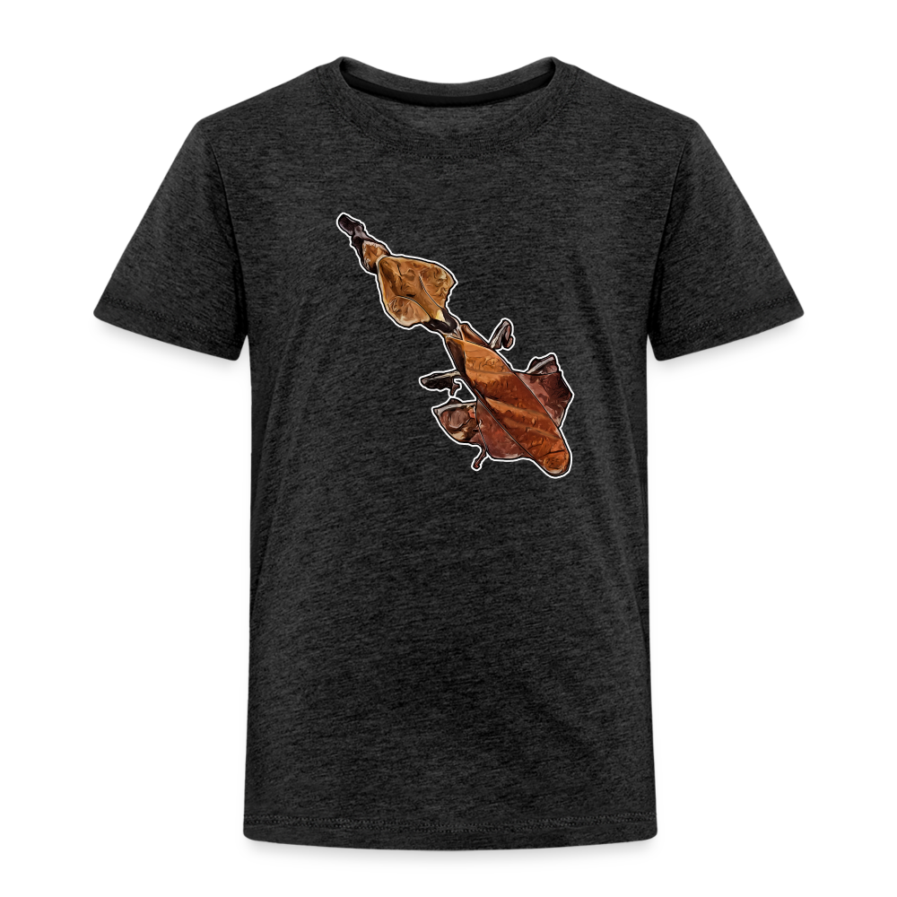 Kinder Basic T-Shirt Phyllocrania paradoxa female - Anthrazit