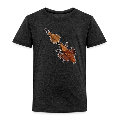 Kinder Basic T-Shirt Phyllocrania paradoxa female - Anthrazit