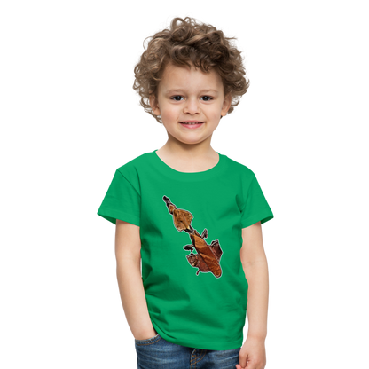 Kinder Basic T-Shirt Phyllocrania paradoxa female - Kelly Green