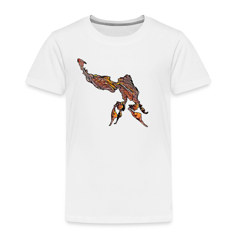 Kinder Basic T-Shirt Phyllocrania paradoxa male - weiß