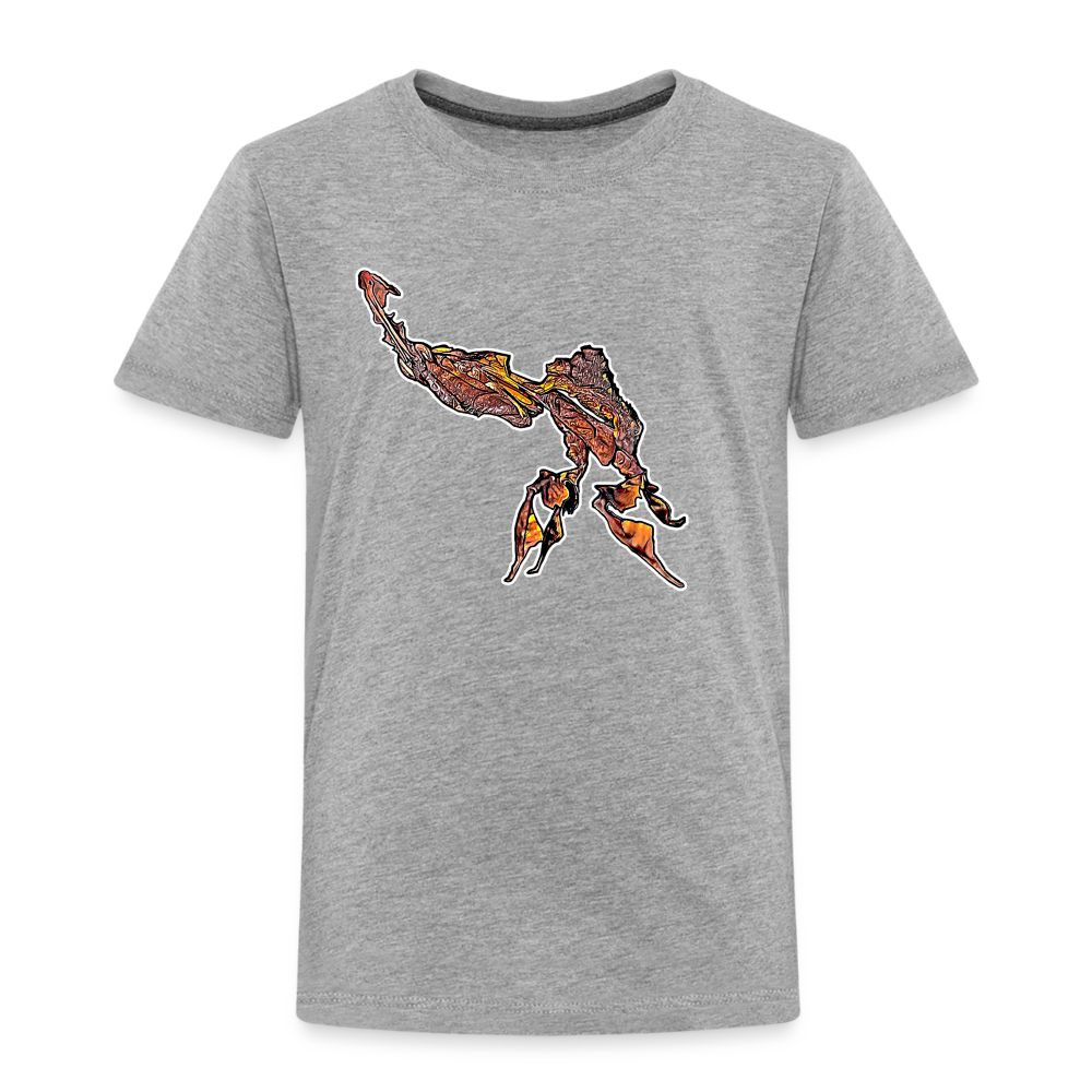 Kinder Basic T-Shirt Phyllocrania paradoxa male - Grau meliert