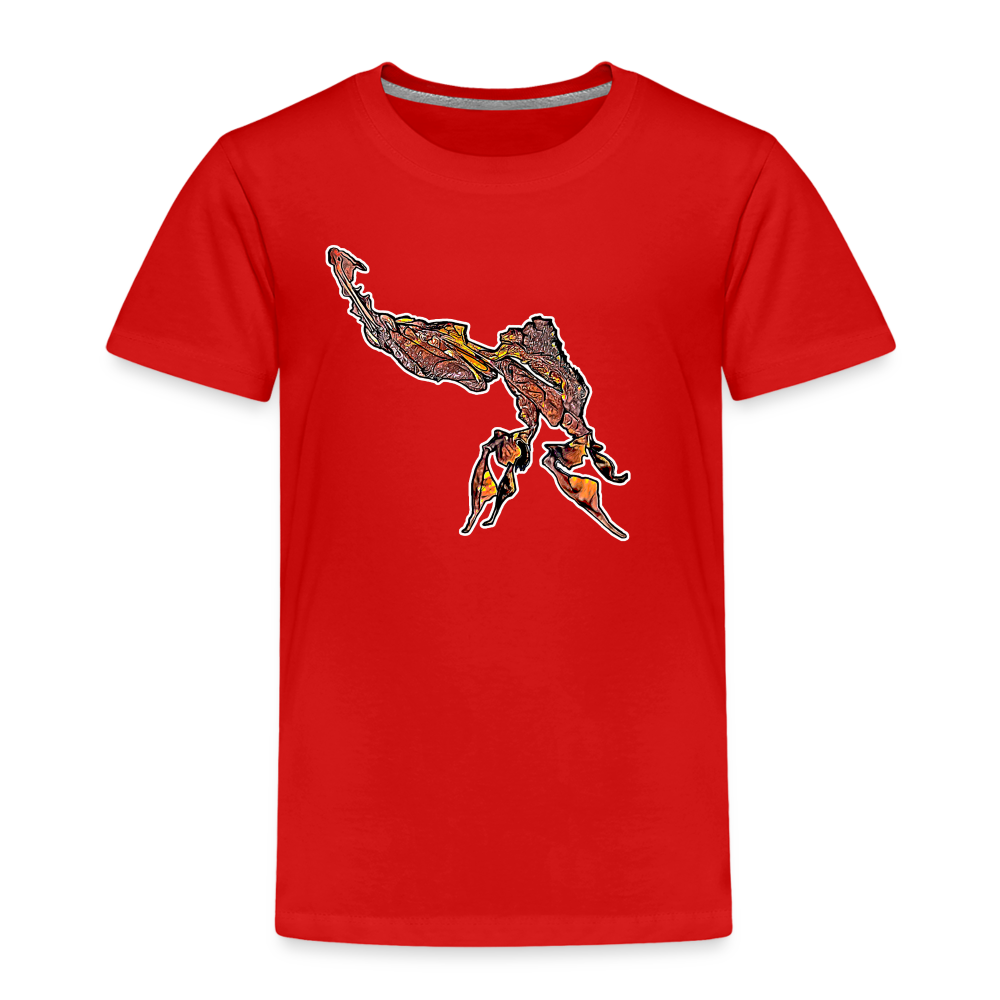 Kinder Basic T-Shirt Phyllocrania paradoxa male - Rot